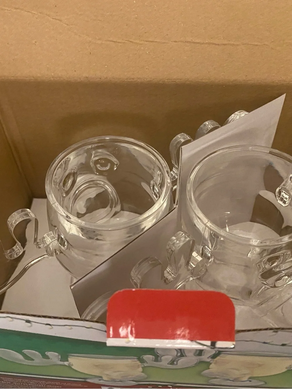 National Lampoon's Christmas Vacation Acrylic Moose Mug 4.5oz 2 Pack NIB
